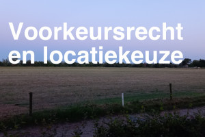 Het vestigen van het voorkeursrecht en de locatiekeuze van Juliana